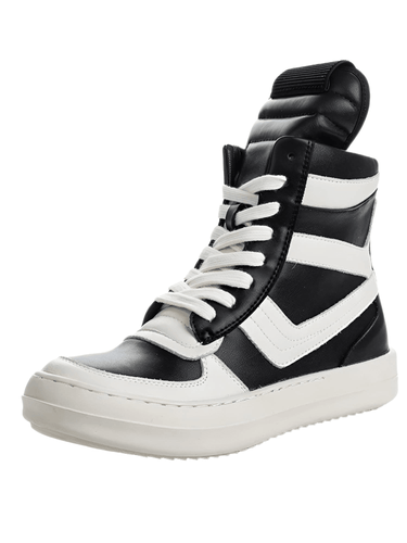 Casual Shoes Leather Sneakers XLong Tongue Patchwork Design Sneakers Lace-Up Fashion Men's Women's Sneakers -, Sneakers , Drestiny , 10, 11, 12, 12.5, 13, 4.5, 5.5, 6, 6.5, 7, 8, 8.5, 9.5, Australia, Black, FR, New Zealand, Sneakers, United Kingdom, United States, White , Drestiny , www.shopdrestiny.com